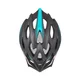 Kask rowerowy Etape Venus ∙ siatka przeciw owadom ∙ odpinany daszek ∙ 25 otworów wentylacyjnych ∙ elementy odblaskowe - czarny/miętowy mat
