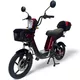 Skuter elektryczny z pedałami motorower inSPORTline E-Greta 12Ah - Niebieski - Czerwony