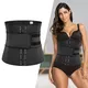Gorset fitness stabilizująco wyszczuplający inSPORTline Corwaist - Czarny - Czarny