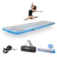 Ścieżka akrobatyczna Airtrack inSPORTline Airstunt 400x100x10 cm biała z pompką elektryczną