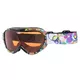 Dziecięce gogle narciarskie snowboardowe WORKER Miller z grafiką - Z12-CZERWONY- czerwona grafika - Z12- BLK- czarny