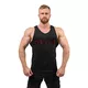 Męska koszulka na ramiączkach fitness Nebbia Strength 714 - Zielony - Czarny
