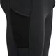 Legginsy męskie 3/4 kompresyjne Newline Core Knee Tights ∙ wsparcie mięśni ∙ panele wentylacyjne ∙ kieszeń zip ∙ odblaski - Czarny