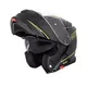 Kask motocyklowy szczękowy z blendą W-TEC Venero - Glossy Black-Gold