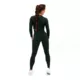 Damskie leginsy Boco Wear Bottle Green Cropped - Zielony