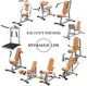 Maszyna na mięśnie klatki piersiowej BODY-SOLID Hydraulicline CPD800 - Pomarańczowy