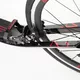 Hulajnoga Crussis ROAD 4.2-2 czarno-czerwona 28"/20"