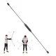 Drążek drgający (Flexi Bar Strong) inSPORTline ∙ 160 cm ∙ włókno szklane ∙ zwiększona trudność ∙ wzmacnia plecy, brzuch, mięśnie - Czerwony