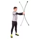 Drążek drgający (Flexi Bar Strong) inSPORTline ∙ 160 cm ∙ włókno szklane ∙ zwiększona trudność ∙ wzmacnia plecy, brzuch, mięśnie - Czerwony