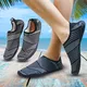 Buty kąpielowe do wody inSPORTline Makar unisex - Czarny - Czarny