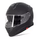 Kask motocyklowy szczękowy z blendą W-TEC Venero - Glossy Black-Gold