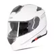 Kask motocyklowy szczękowy z blendą W-TEC Venero - Glossy Black-Gold