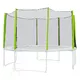 Ochronna siatka do trampoliny inSPORTline Froggy PRO 366 cm - Zielony - Zielony