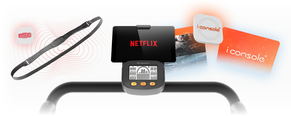 Aplikacja iConsole+ do schodów fitness inSPORTline ZenPeak 30